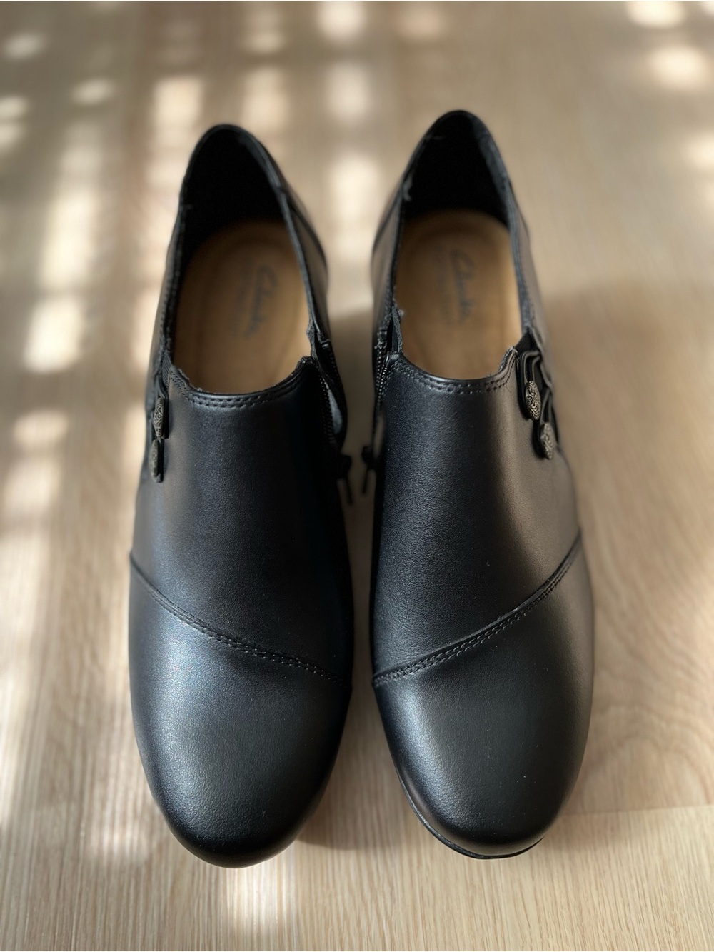 Clarks Emslie Warren Leather Shooties – Black – Women’s 9.5